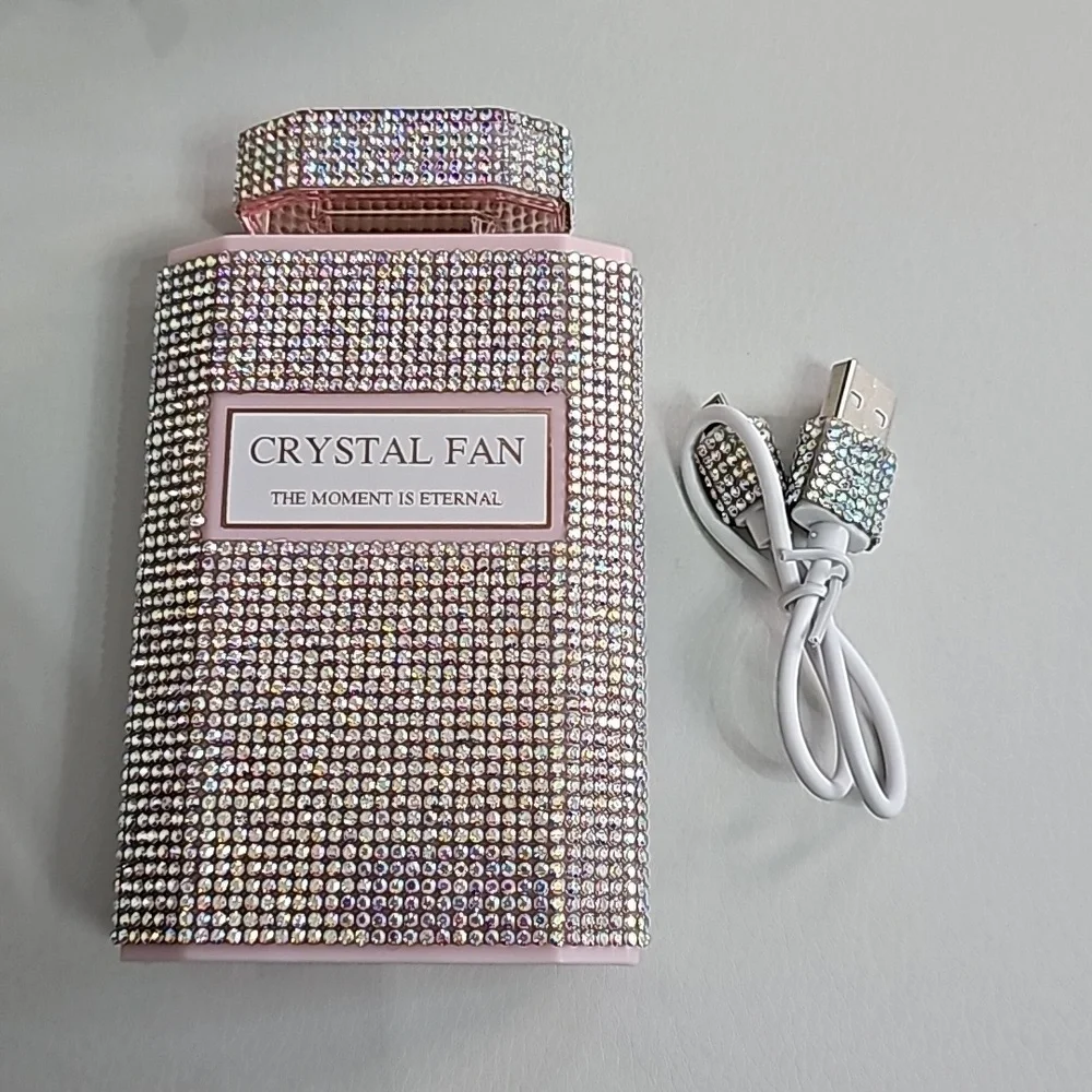 Fan - Handheld Rhinestone - Picture 7 of 7